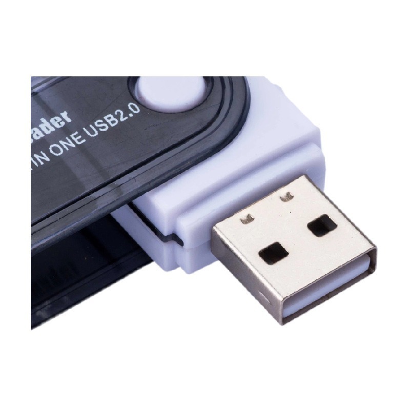 Leitor De Cartão 4 Em 1 Para SD TF MS Memória Universal USB 2.0 Rápido
