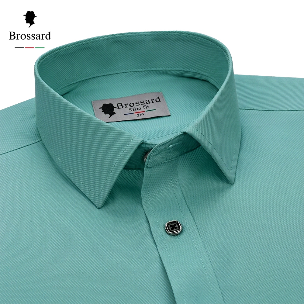 Camisa Social Masculina Algodão Slim Fit Manga Longa Premium Blusa Não Amassa Luxo Estilosa Trabalho