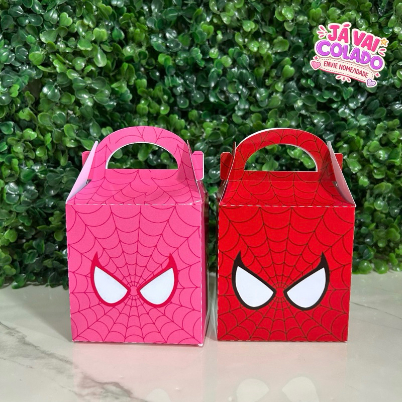 KIT/PERSONALIZADOS HOMEM ARANHA PARA LEMBRANCINHAS DE ANIVERSÁRIO/ FESTA HOMEM ARANHA ( JÁ VAI COLADO)