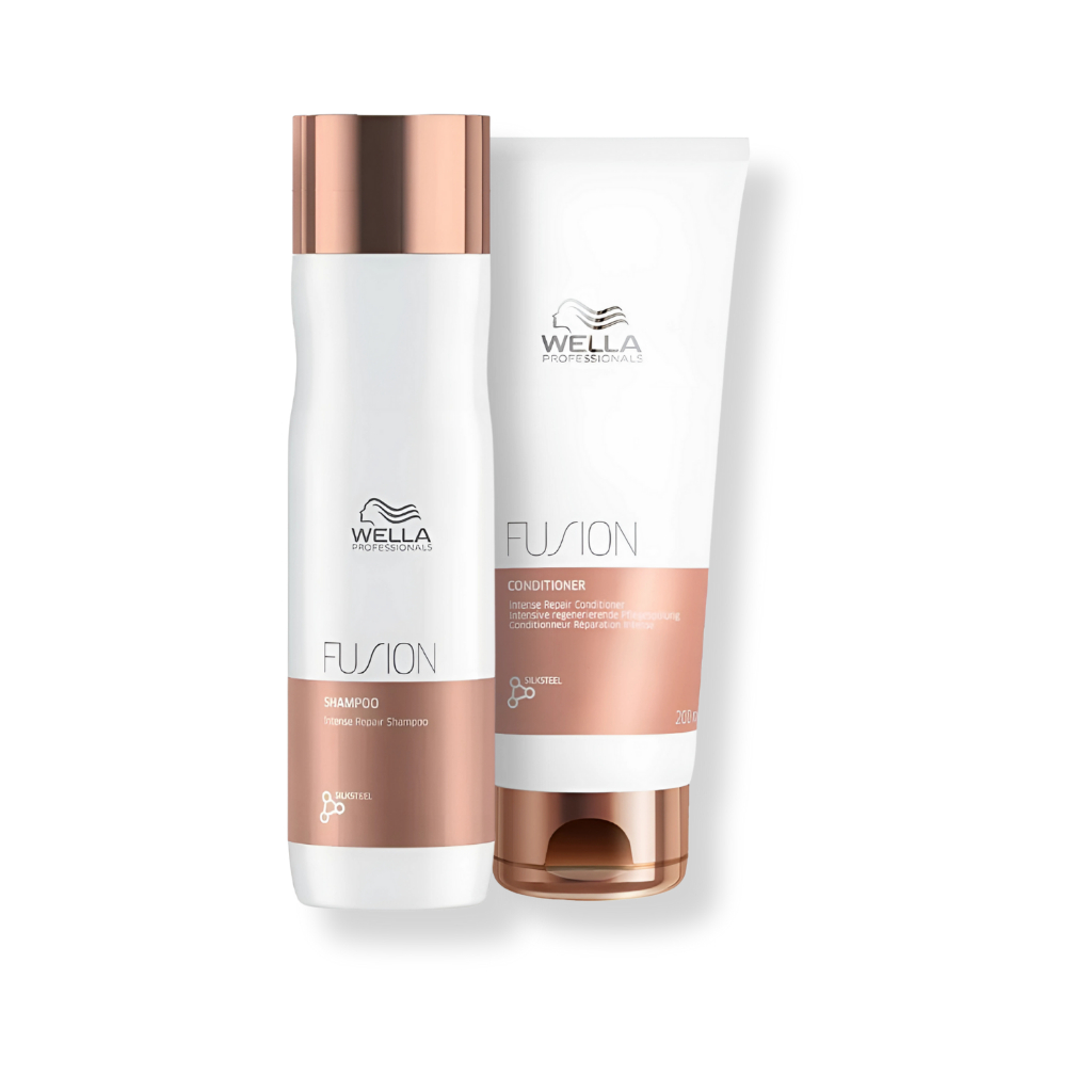 Kit Wella Fusion Shampoo 250ml e Condicionador 200ml