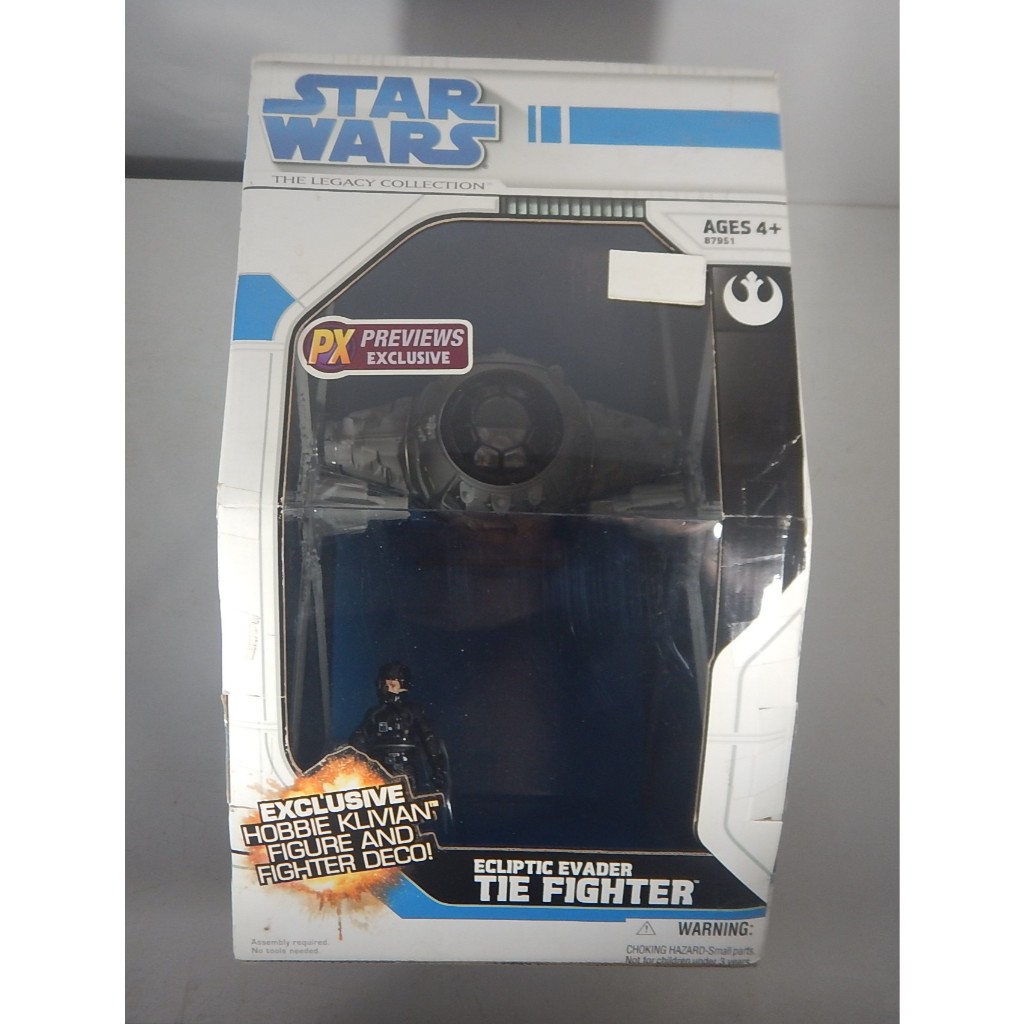 Star Wars The Legacy Collection Ecliptic Evader Tie Fighter
