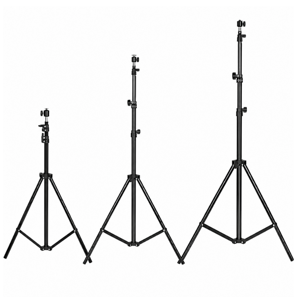 Tripé Suporte Universal 2,10m Para Nível Laser Pedestal Obras Ajustável Regulavel Smartphone Mini Projetor Ring Light