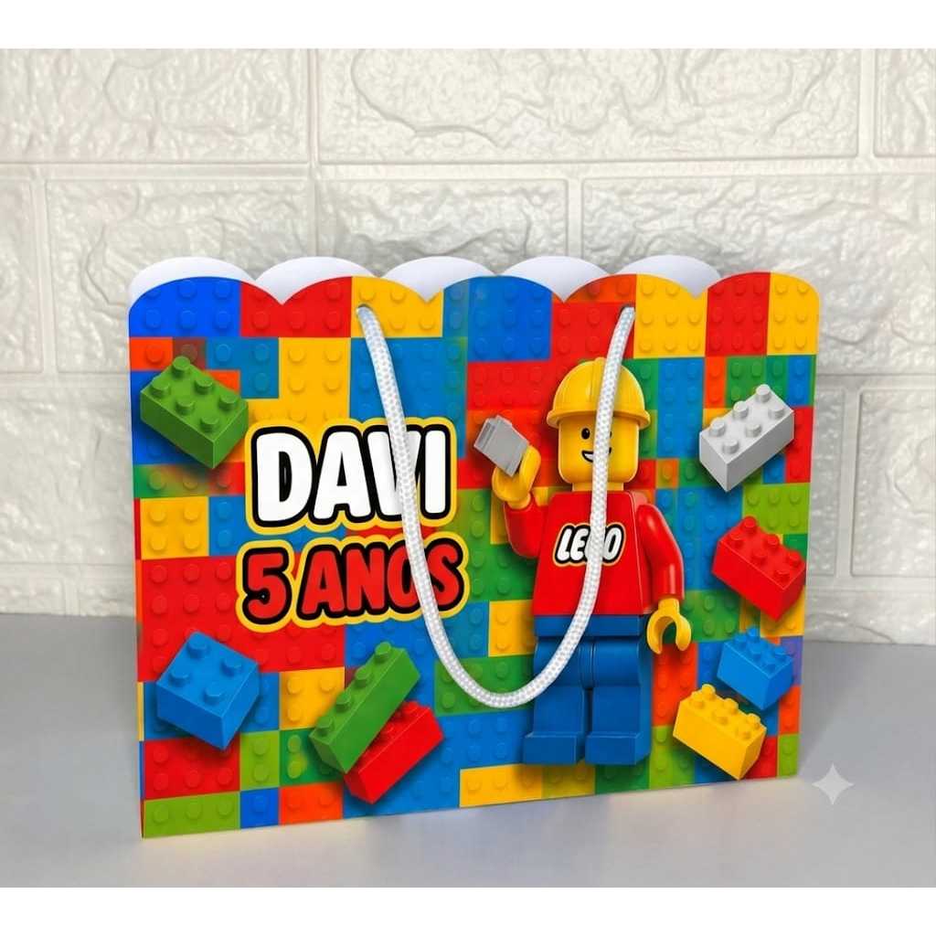 Sacolinha Personalizada LEGO