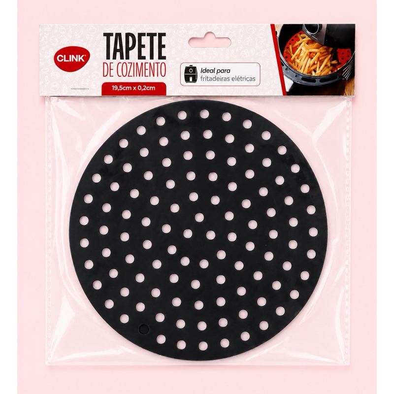 TAPETE COZIMENTO REDONDO FRITADEIRA ELETRICA AIRFRYER FOGÃO INDUÇÃO SILICONE 19,5CM
