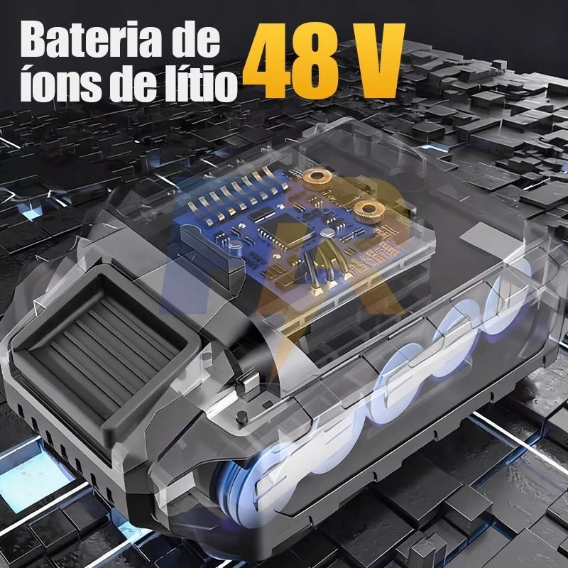Furadeira Parafusadeira de Impacto Sem Fio 48V — foto 7