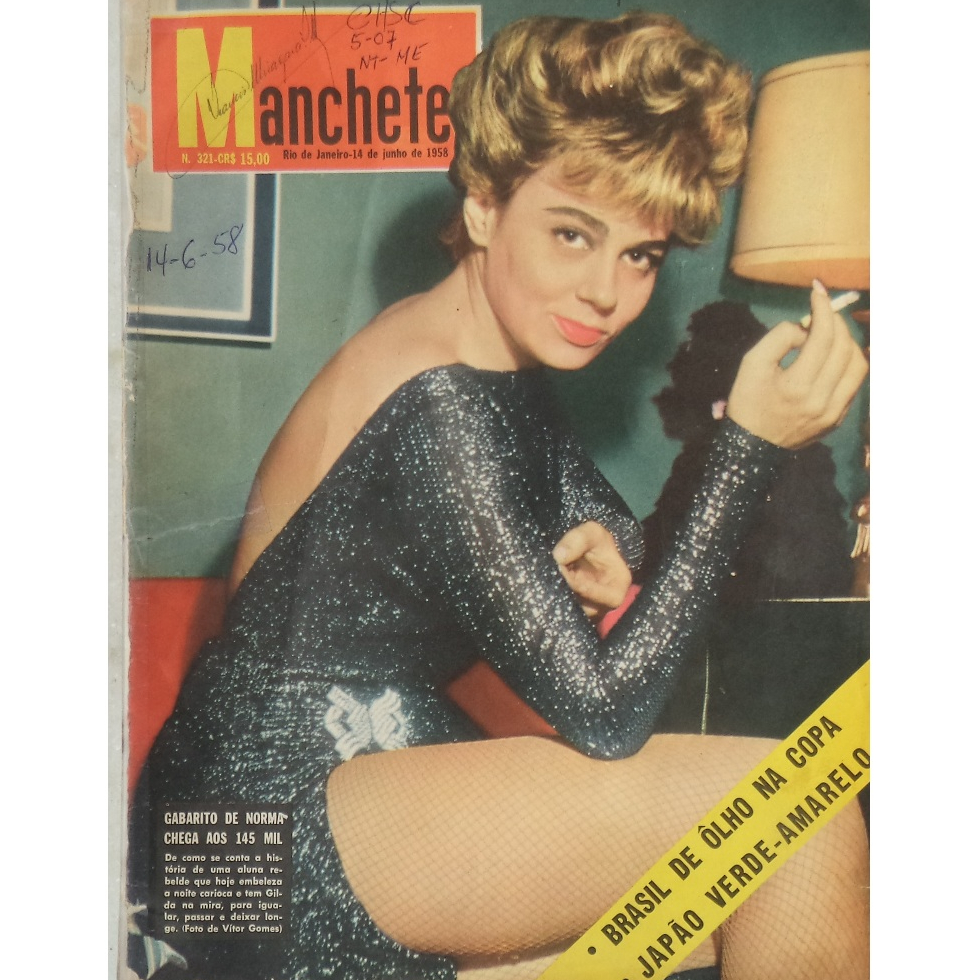 Revista Manchete N° 321 Junho de 1958
