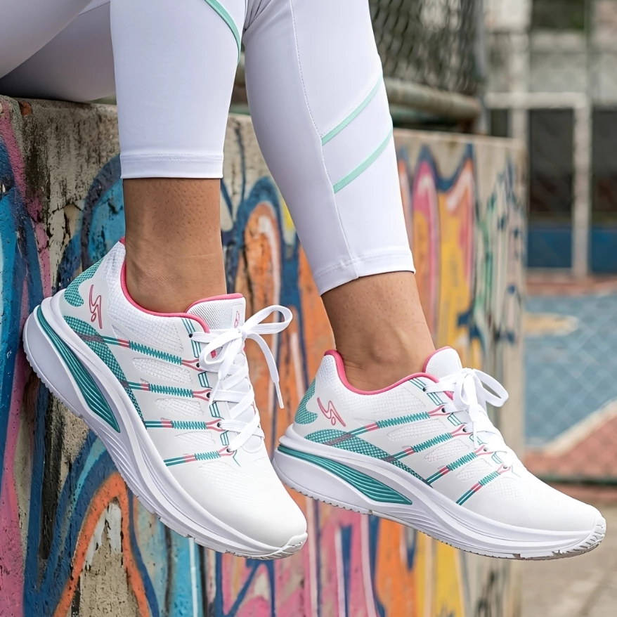 Tenis Feminino Academia Esportivo Caminhada Leve e Confortável