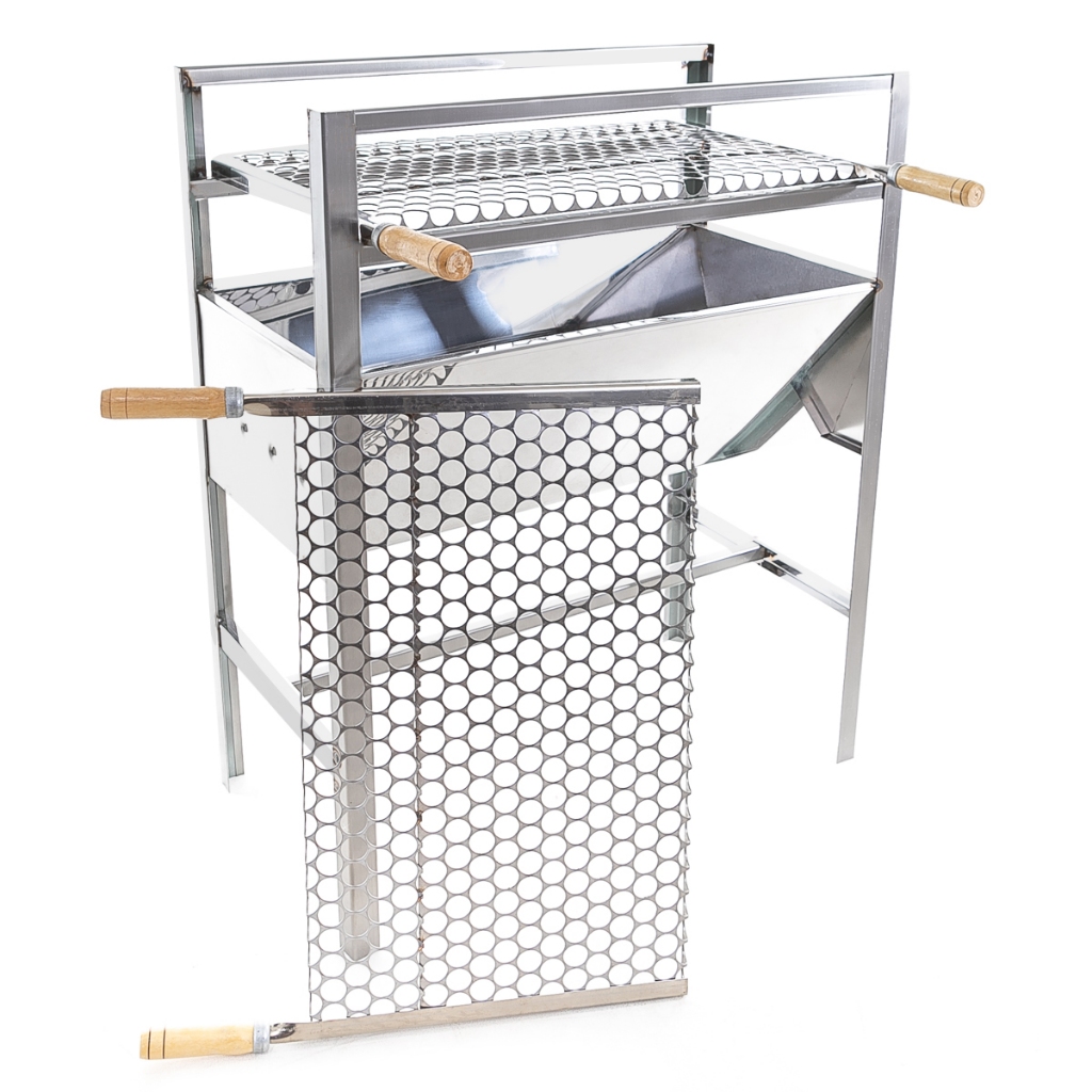 Churrasqueira Inox Portátil Fixa Resistente com Grelha Inox Diversos Tamanhos