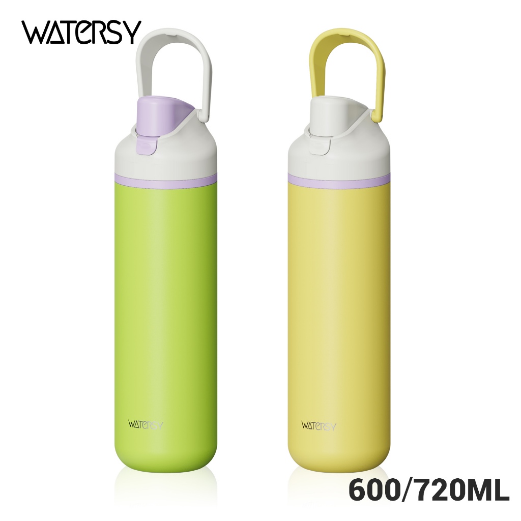 WATERSY Garrafa de Água Térmica com Palha - Perfeita para Uso Diário, Trabalho e