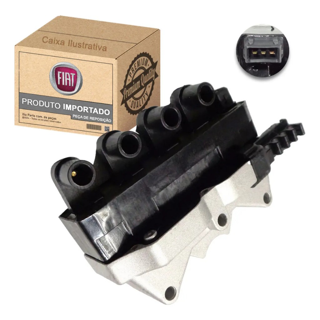 Bobina Ignição Siena Palio 1.6 16v 1996 1997 1998 1999 200