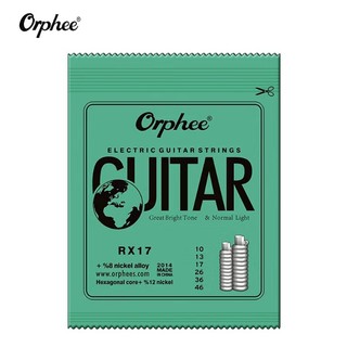 Cordas para guitarra Orphe 0.10 encordoamento de guitarra  RX17