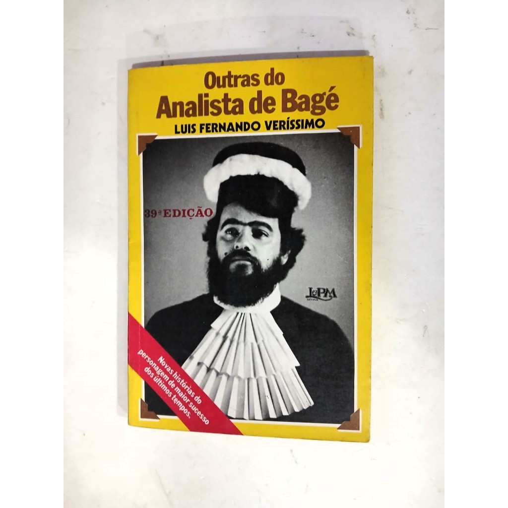 Livro Outras Do Analista De Bagé - Luis Fernando Veríssimo