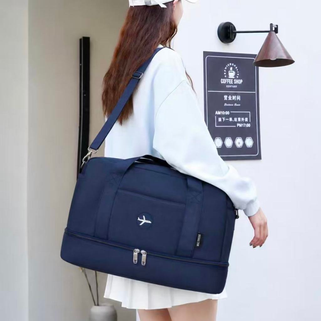 Bolsa De Viagem Academia Mala Impermeável Grande Espaçosa Para Trabalho Faculdade Passeio Viagem Resistente Leve Grande