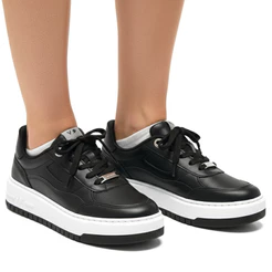 Tênis Feminino Via Marte Casual Básico Plataforma Confortável Leve Acolchoado