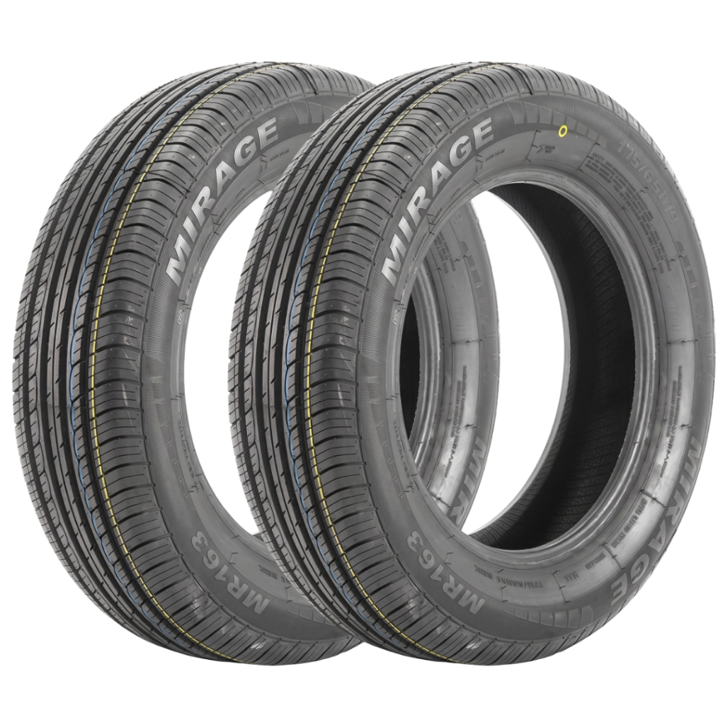 Kit 2 Pneus 175/65 R14 Mirage MR163 82H Aro 14 Novos