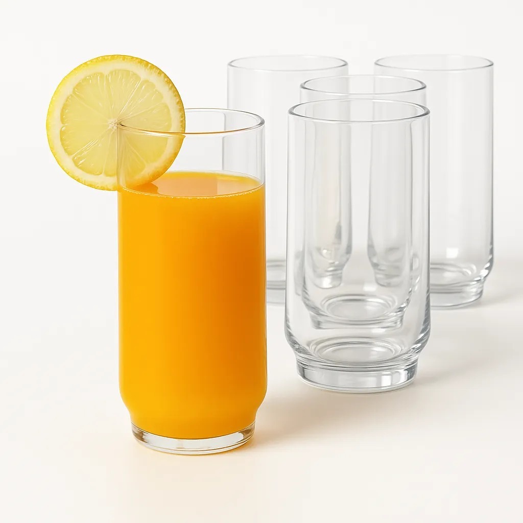 Jogo com 6 Copos 300ml P Agua Suco Ligths Nadir Figueiredo