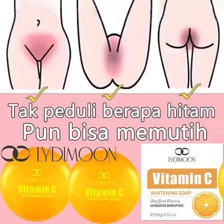 Creme Clareador Sabonete Clareador de Vitamina C Clareamento Íntimo Axilas Joelhos e Virilhas Corpo Inteiro