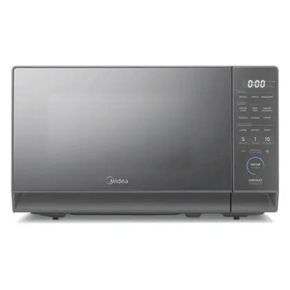 Micro-Ondas Midea MasterCook 20L Porta Espelhada Prata MHP20S2 220V