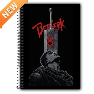 Caderno Personalizado BERSERK  - 1 matéria, 10 matérias e 20 matérias