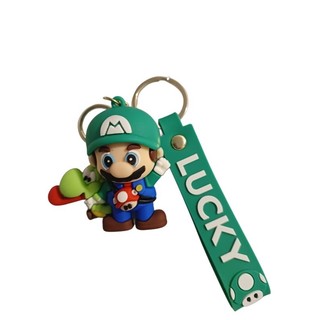 Chaveiro Mario Luigi - Design Encantador e Durabilidade em PVC