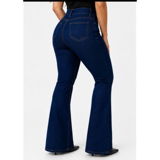 Calça jeans Flare feminina