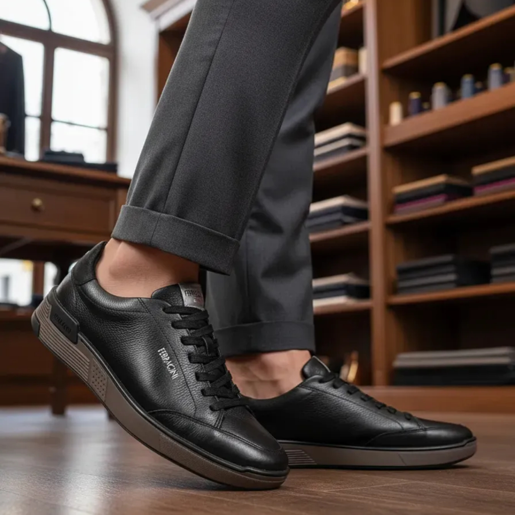 Sapatênis Masculino Milan Couro Original Ferracini