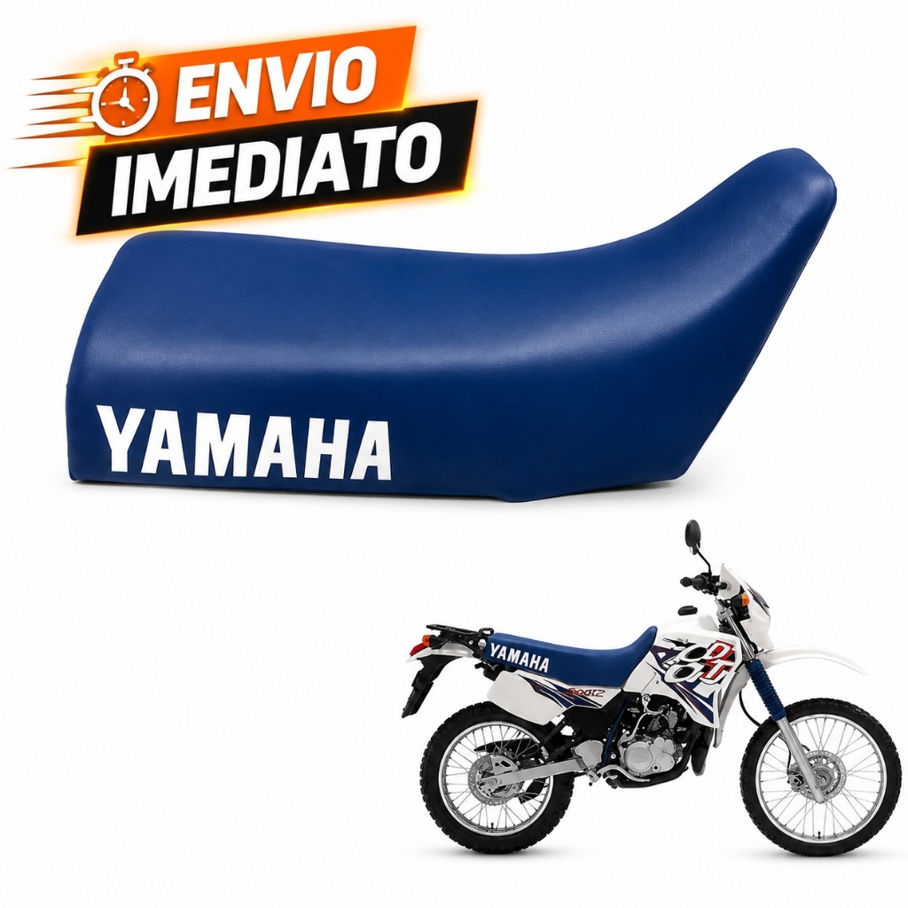 Capa Banco Moto Yamaha DT 200 1992 A 2000 Azul - Proteção Avançada