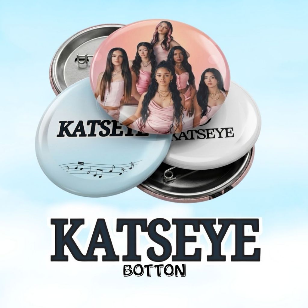 Kit 2 Bottons - KATSEYE Fãs Coleção - Envio Imediato