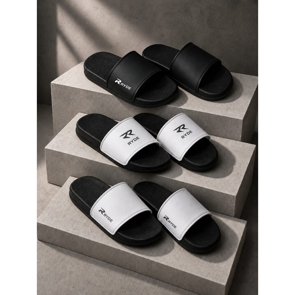 Kit 3 Pares Slide Feminino Confortável Chinelo Moderno Antiderrapante para Praia Piscina e Casa