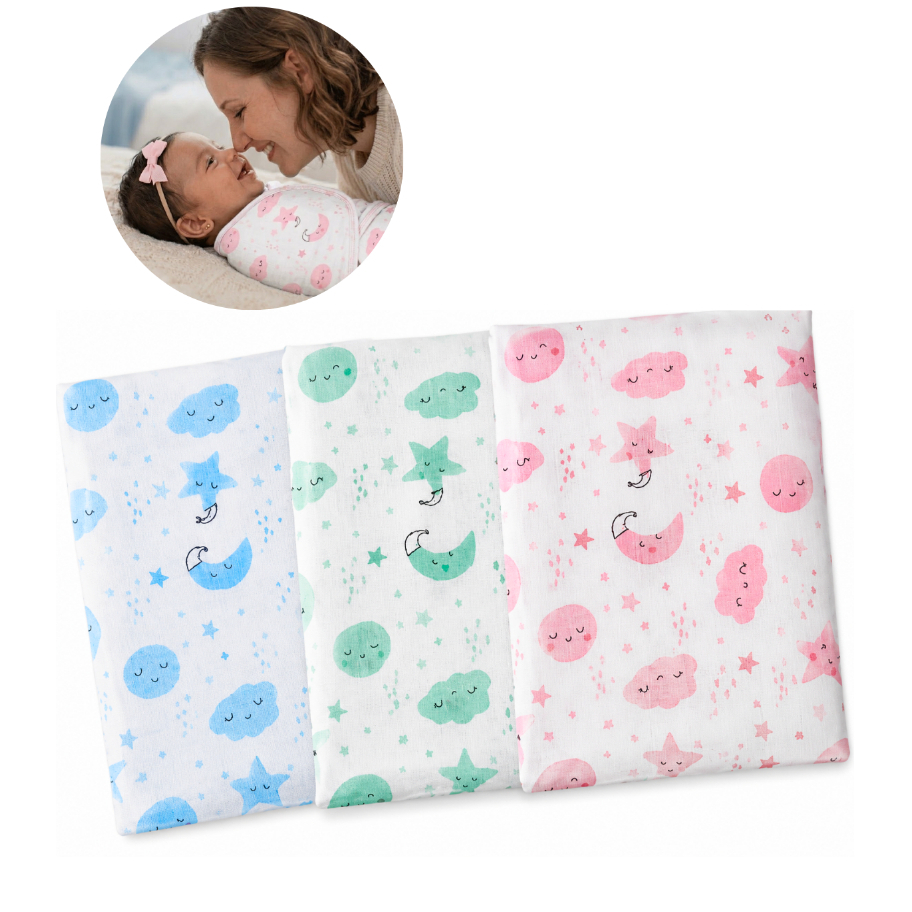 Cueiro Bebe Swaddle Menino e Menina Recém Nascido Tecido Algodão Flanelado para o Bebê Unissex Bebês