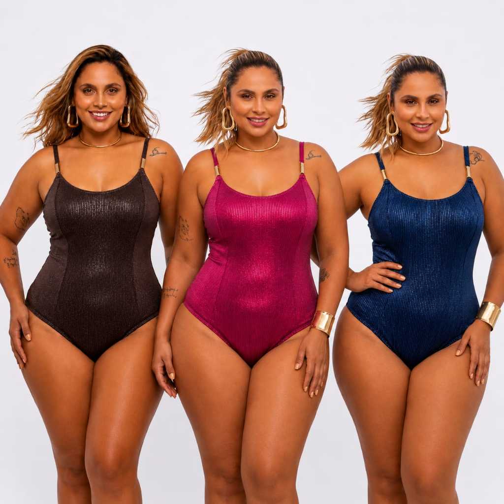 Maiô HOT PANTS alça Maio  cintura fina body biquíni moda praia feminina de banho moda praia 2026