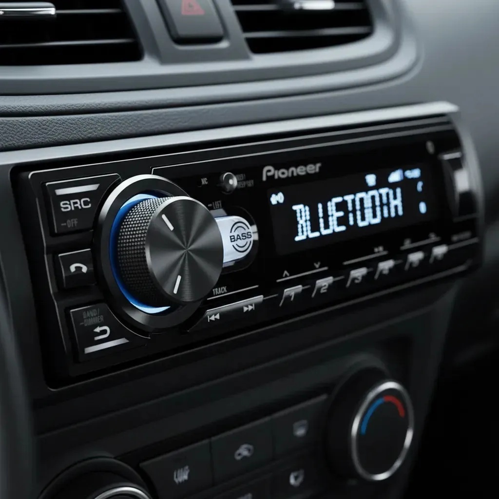 Radio Mídia Receiver Pioneer MVH-S235 Som Automotivo Radio Auto