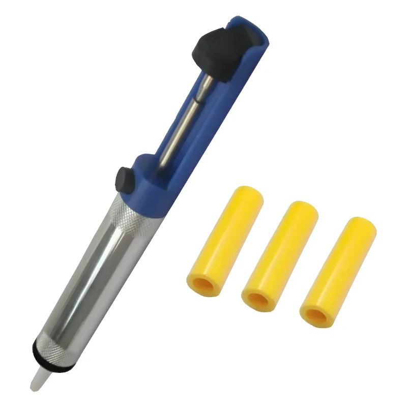 Sugador De Solda Corpo Aluminio + 3 protetores de bico