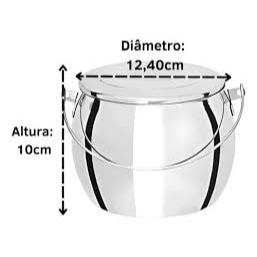 Caldeiraão Bojudo Numero 12 De Aluminio — imagem 2 de 2