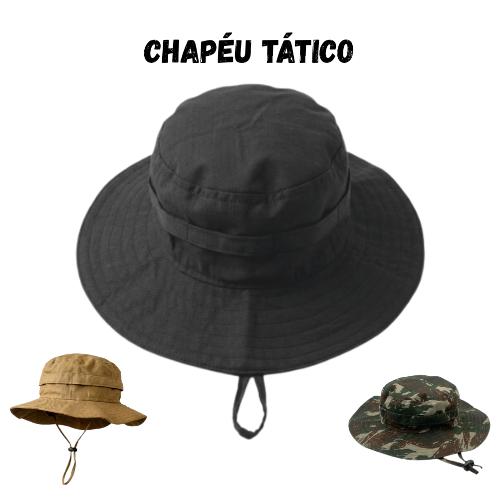 Chapéu Tático Militar Boonie Hat Chapéu Militar Chapéu Boonie Hat