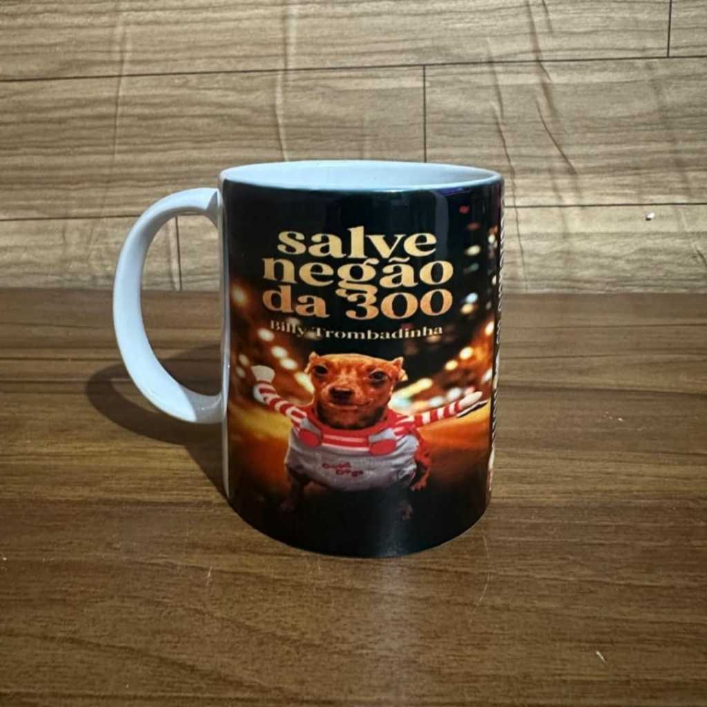 Billy Trombadinha caneca personalizada