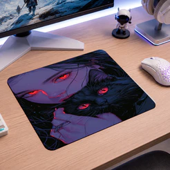 Mousepad Gamer Pequeno 30x20 Mouse Pad Antiderrapante Alta Precisão para Escritório