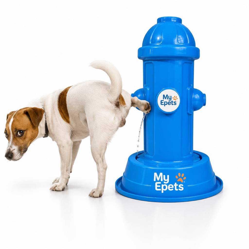 Hidrante Para Cachorro Educador Sanitário Pet Xixi  Adestramento Azul