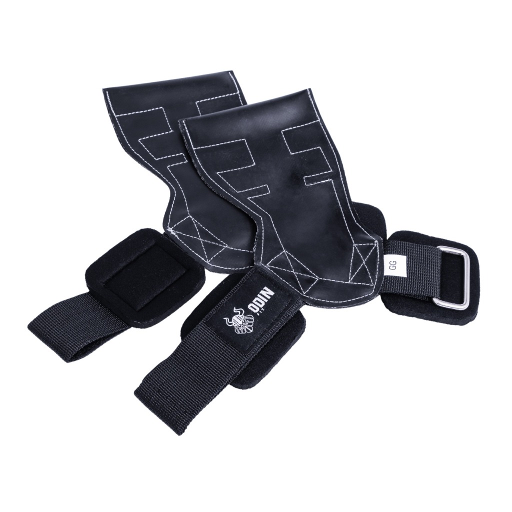 Hand Grip Cross Luva Pull Up Protetor de Mão Palmar Borracha Emborrachado Neoprene Barra Odin Fit