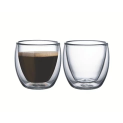 Conjunto de Xícaras Tramontina para Café com Vidro Duplo 2 Peças