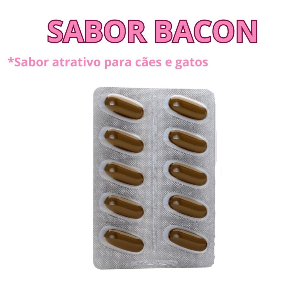 Pelo E Derme 750 - 30 Capsulas Vetnil Omega 3 E 6 dermatite crescimento dos pelos cachorro e gato · foto 2