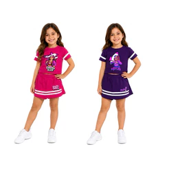 Conjunto Short Saia Infantil Blogueirinha Emilly Vick / Katlen – Moda Infantil Feminina