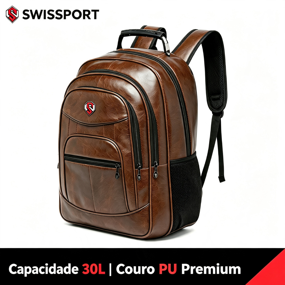 Mochila Executiva Masculina Trabalho Reforçada Notebook