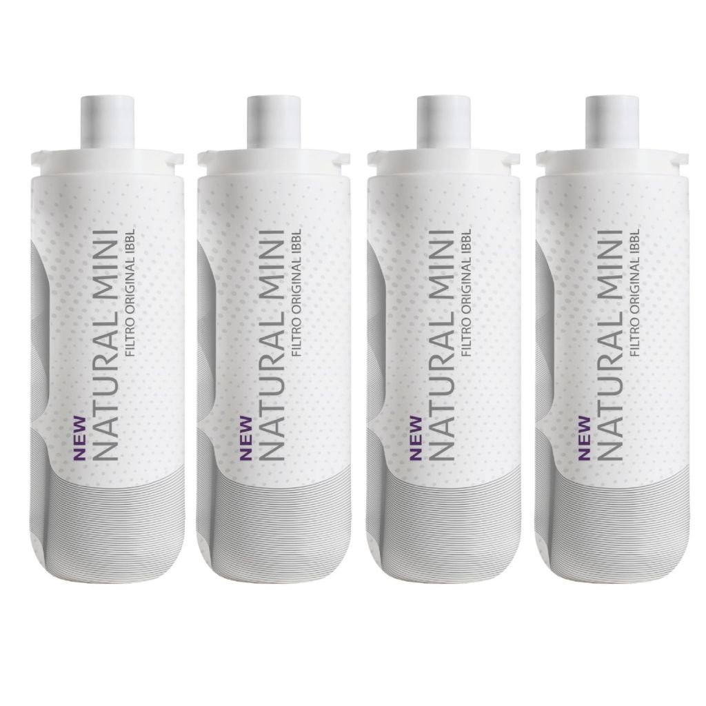 Kit 2/3/4 Filtro IBBL Natural Mini Avanti Original Refil Purificador IBBL Mio Girou Trocou 2000L Reduz Cloro