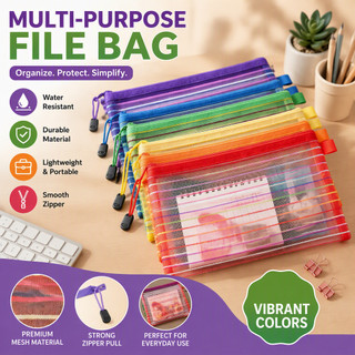 20/30/40 Unidades Estojo Multiuso Bolsinha Nylon Colorido Necessaire Promoção