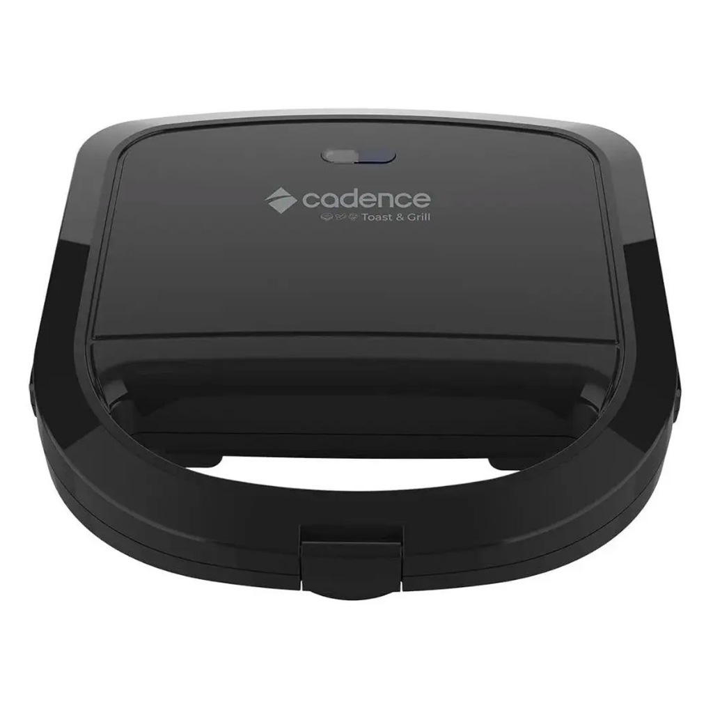Sanduicheira Elétrica San260 Toast & Grill 750w Preta Cadence Preto