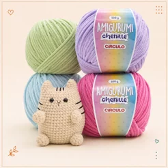 Fio Amigurumi Chenille Círculo 100g