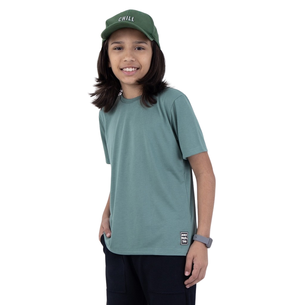 Camiseta Básica Infantil Juvenil Menino Masculina