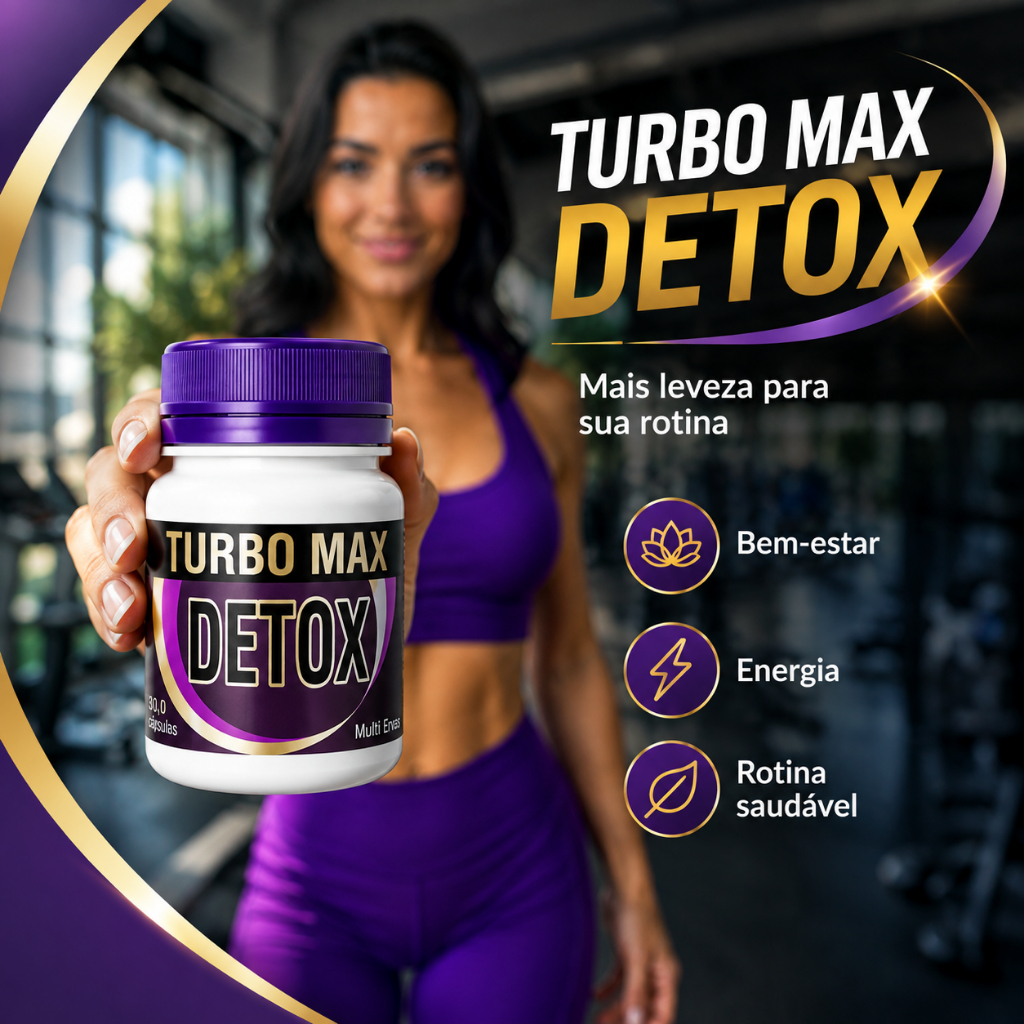 Secador Turbo Max Detox DESAFIO 30 dias Suplemento Alimentar