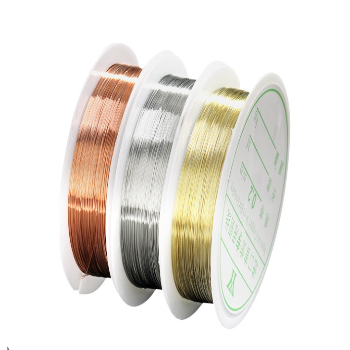 Arame de Metal Cabelo de Anjo 0.3mm - Rolo Com 14 Metros